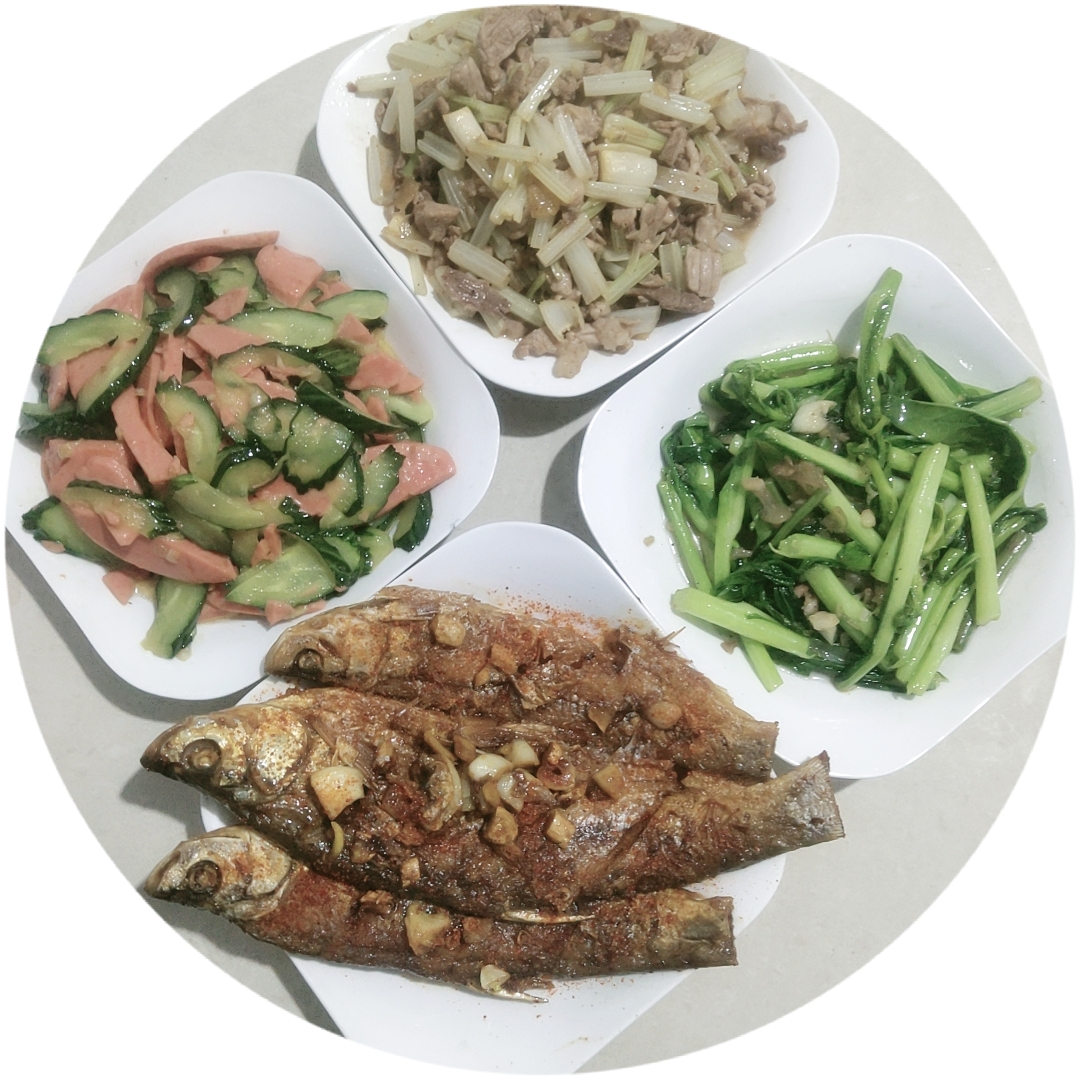 我兄，娘子快来吃饭