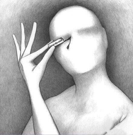 痛吗？都是自找的