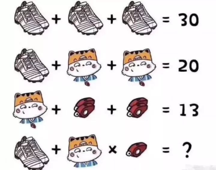 〖看图解题〗第一题