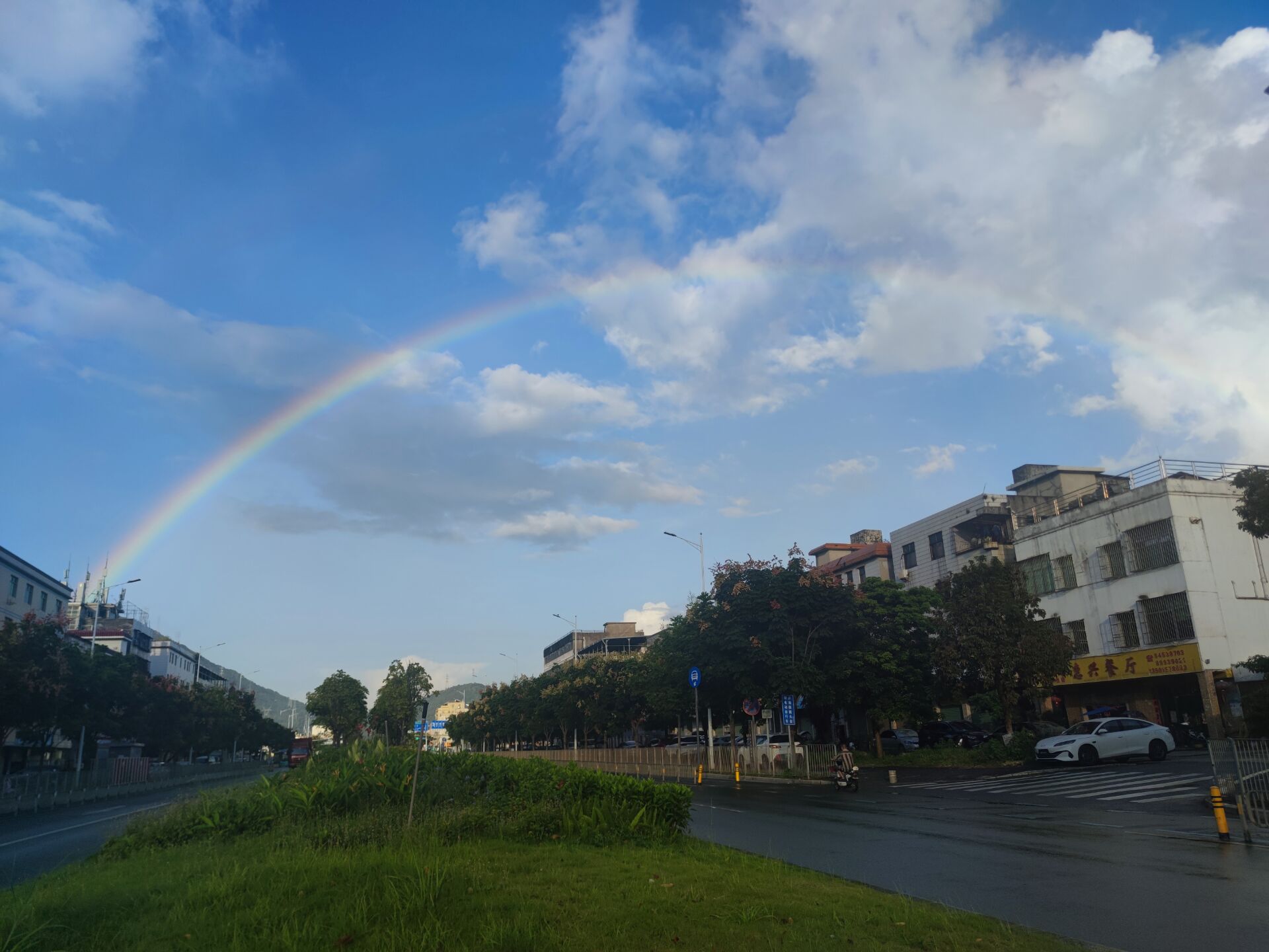 不经风雨 怎能见彩虹